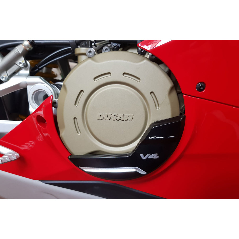 CNC Racing Clutch Cover Protector for Ducati - Shop name
