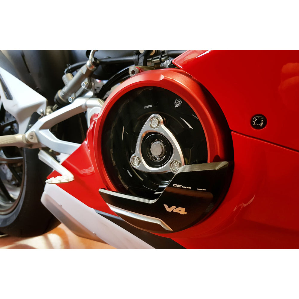 CNC Racing Clutch Cover Protector for Ducati - Shop name
