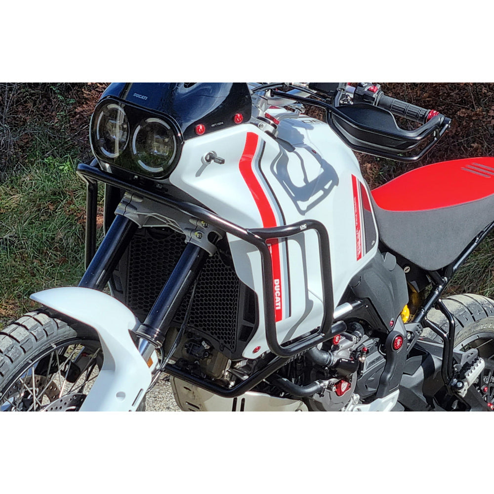 CNC Racing Engine Guard in Steel Tubes for Ducati DesertX - Shop name