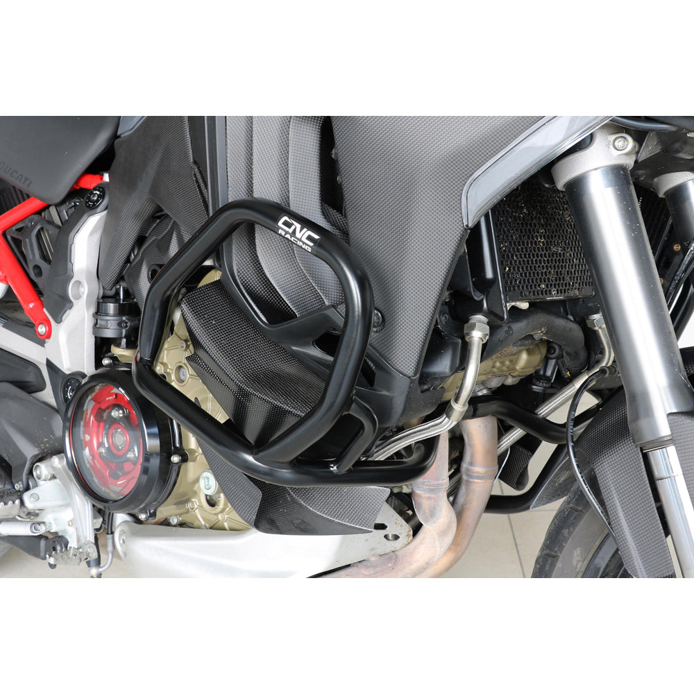 CNC Racing Engine Guard in Steel Tubes for Ducati Multistrada V4 - Shop name