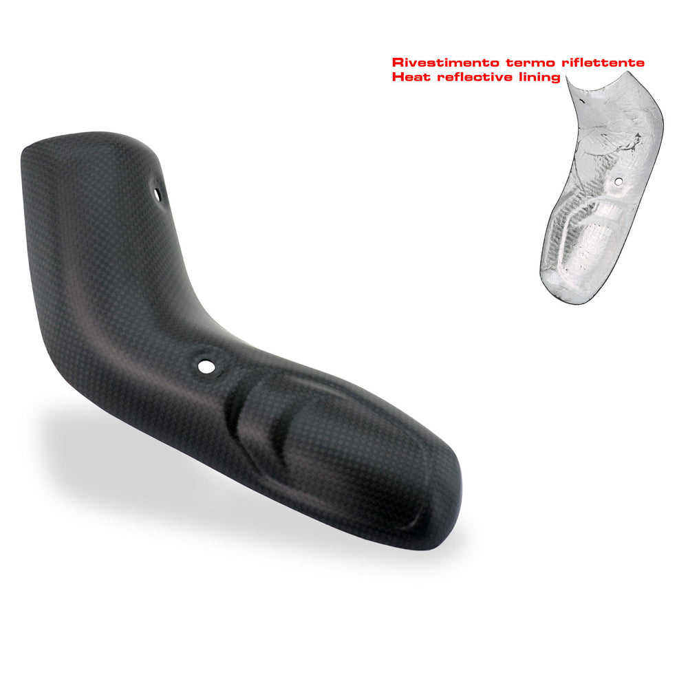 CNC Racing Exhaust Lower Pipe Heat Guard Carbon for Ducati Multistrada V4 - Shop name