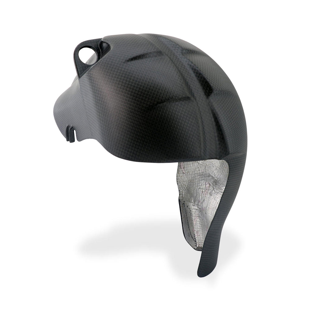 CNC Racing Exhaust Rear Heat Guard Carbon fiber for Ducati - Shop name