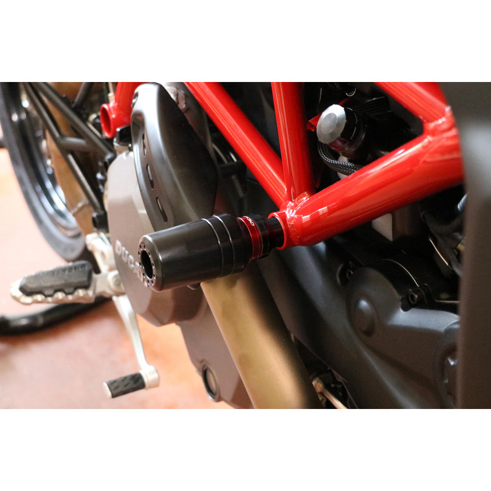 CNC Racing Frame Crash Protections for Ducati Hypermotard/DesertX - Shop name