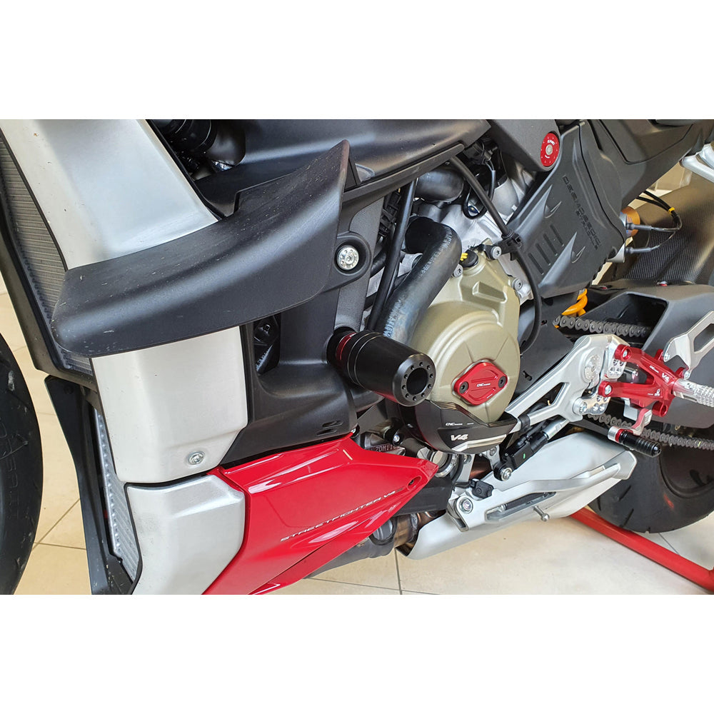 CNC Racing Frame Crash Protections for Ducati Streetfighter V4 - Shop name