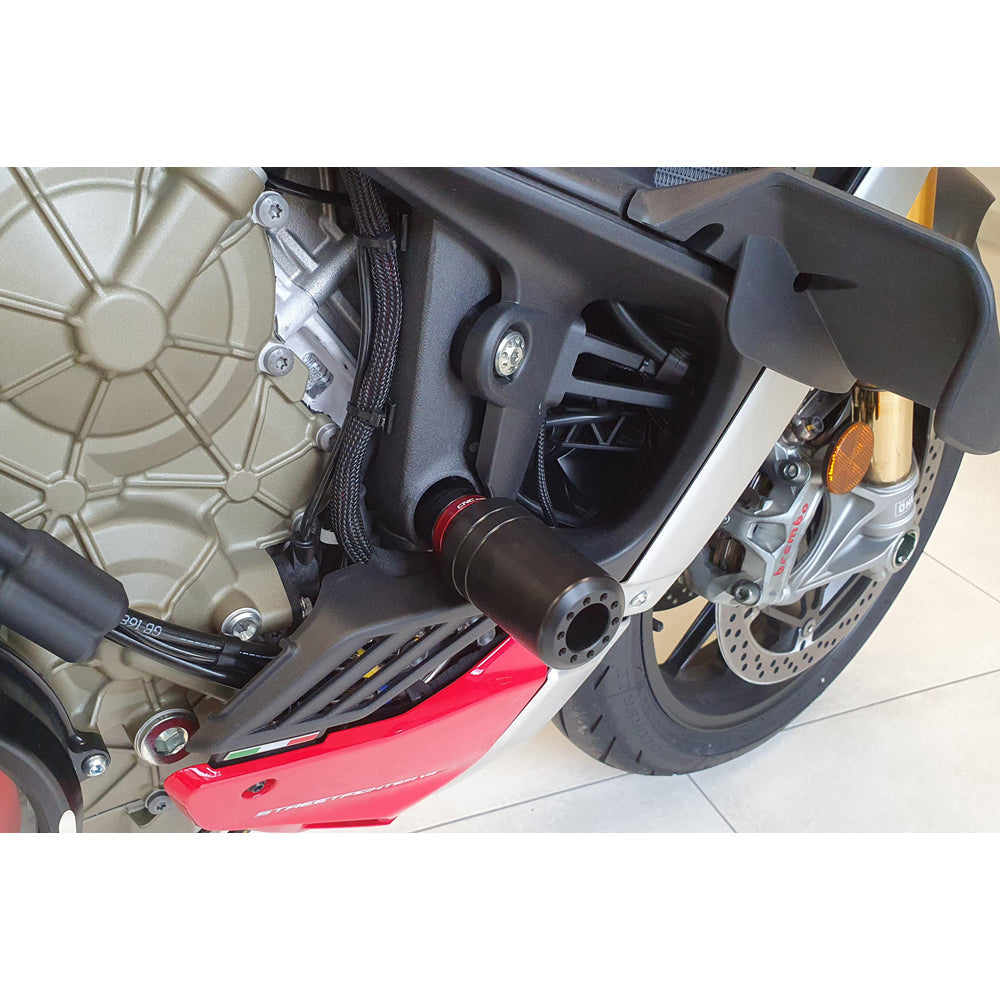 CNC Racing Frame Crash Protections for Ducati Streetfighter V4 - Shop name