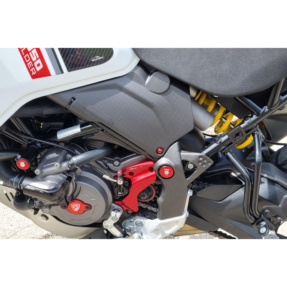 CNC Racing Frame Side Lower Covers Carbon for Ducati DesertX - Shop name