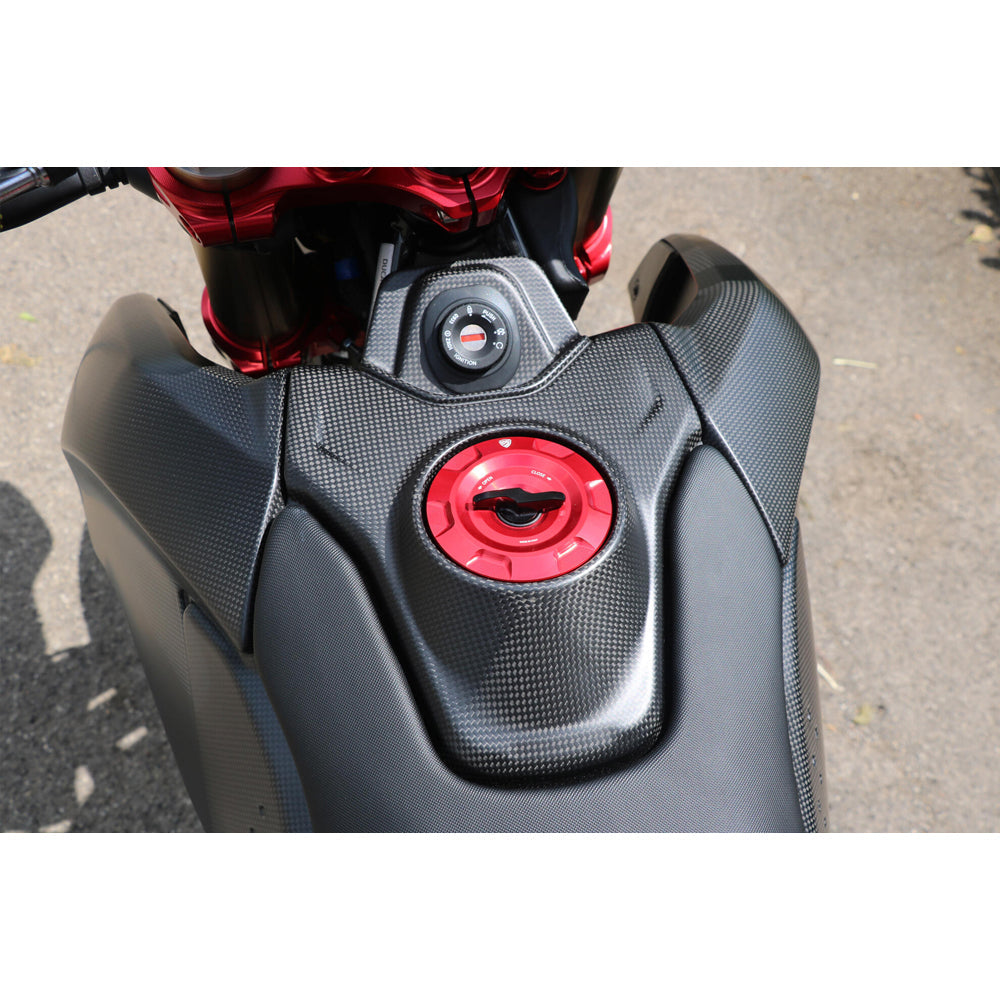 CNC Racing Fuel Tank Top Cover Carbon for Ducati Hypermotard 698 Mono - Shop name