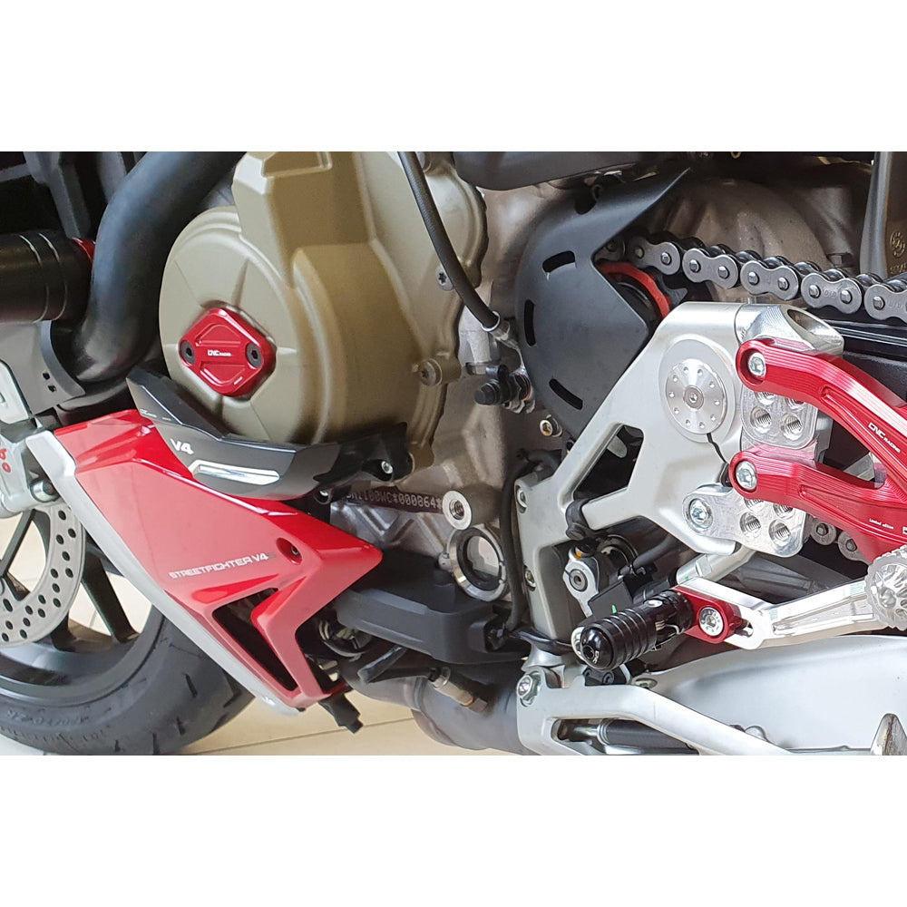 CNC Racing Generator Cover Protector for Ducati Panigale and Streetfighter V4 - Shop name
