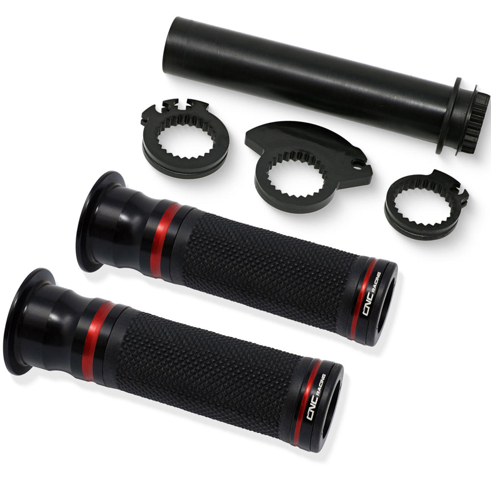 CNC Racing Grips EVO - Bicolor - Shop name