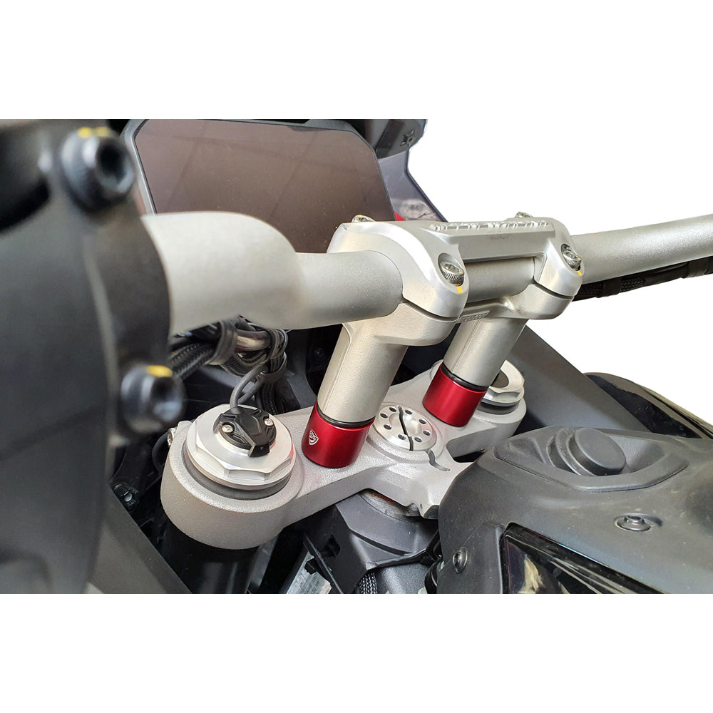 CNC Racing Handlebar Clamp Spacers H 30mm for Ducati Multistrada V4 - Shop name