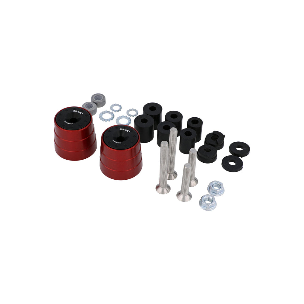 CNC Racing Handlebar Ends Bi-color - Shop name