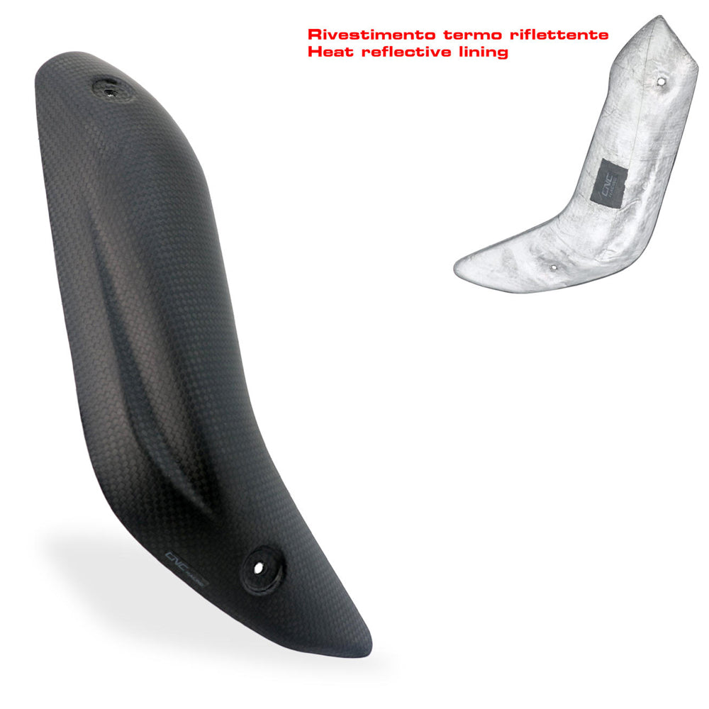 CNC Racing Lower pipes Heat Guard Akrapovic Full System Carbon for Ducati - Shop name