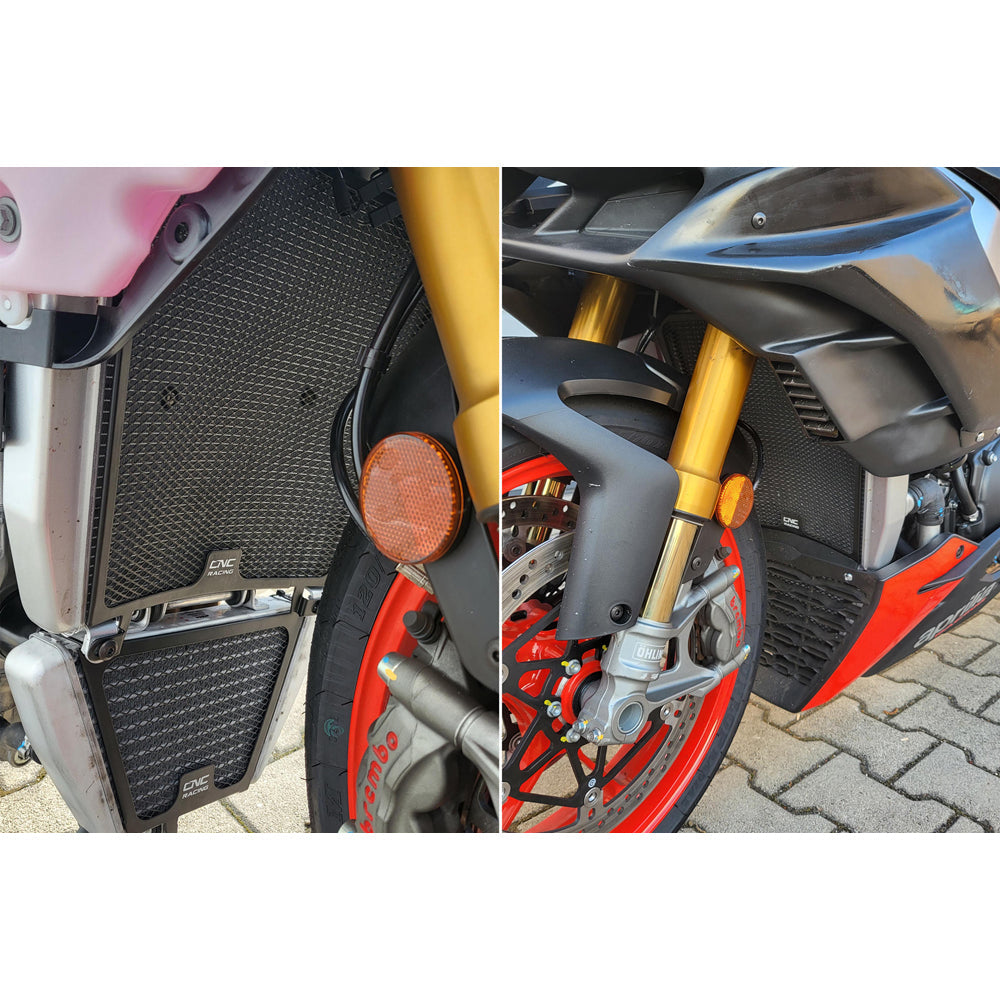 CNC Racing Radiator Guard for Aprilia - Shop name