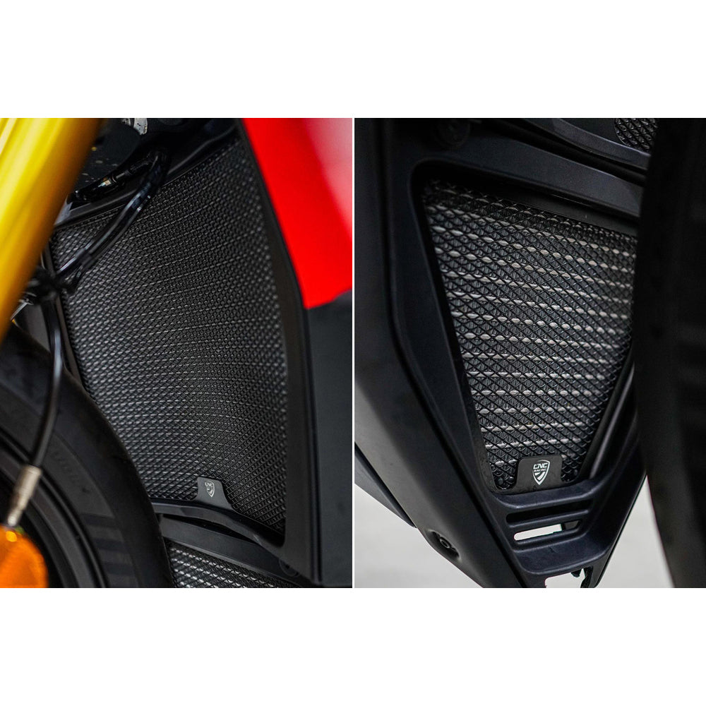 CNC Racing Radiator Guard for Ducati Panigale V4/Streetfighter V4 - Shop name