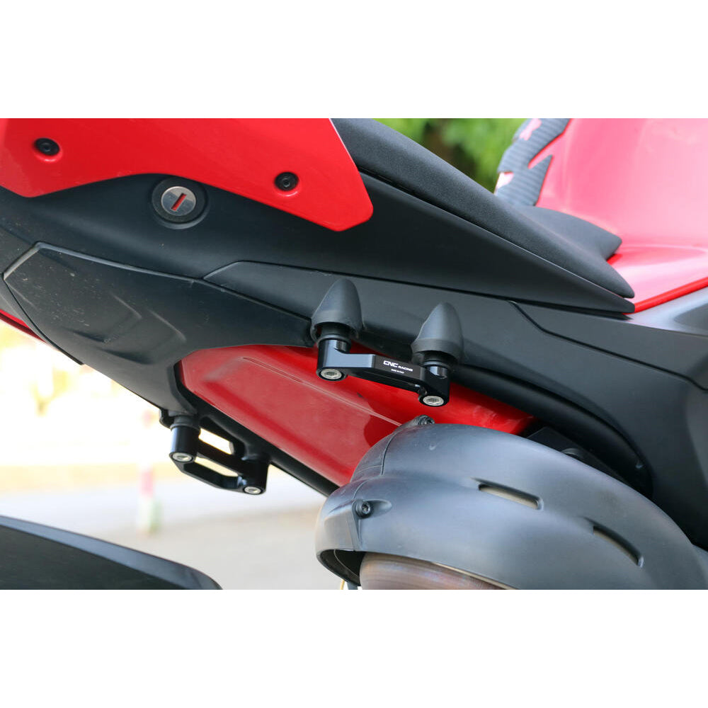 CNC Racing Rear Footrest Blanking Plates for Ducati Panigale V4/Streetfighter V4 - Shop name