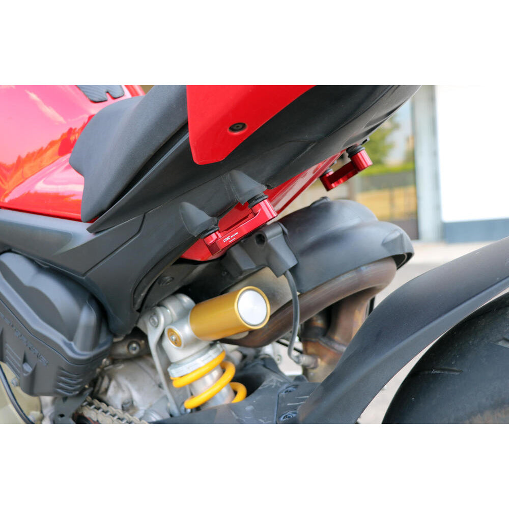 CNC Racing Rear Footrest Blanking Plates for Ducati Panigale V4/Streetfighter V4 - Shop name