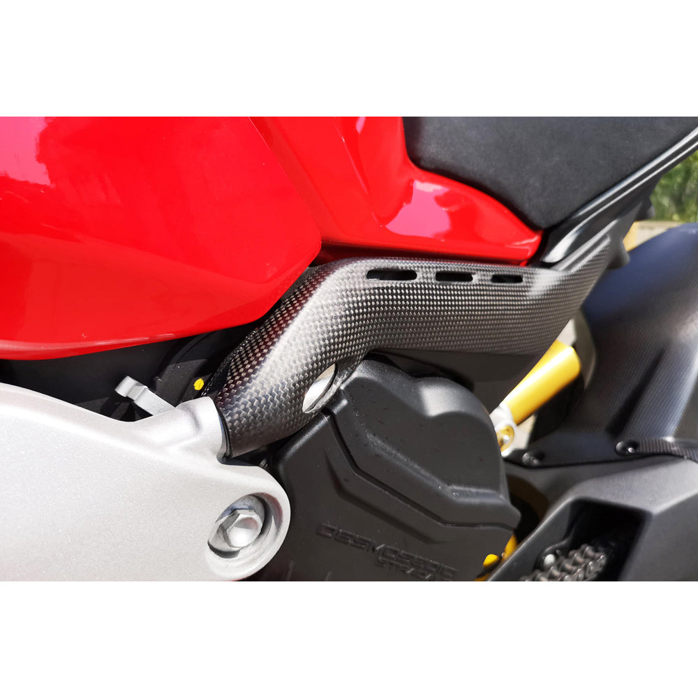 CNC Racing Rear Subframe Covers Matt Carbon for Ducati Panigale V4 - Shop name