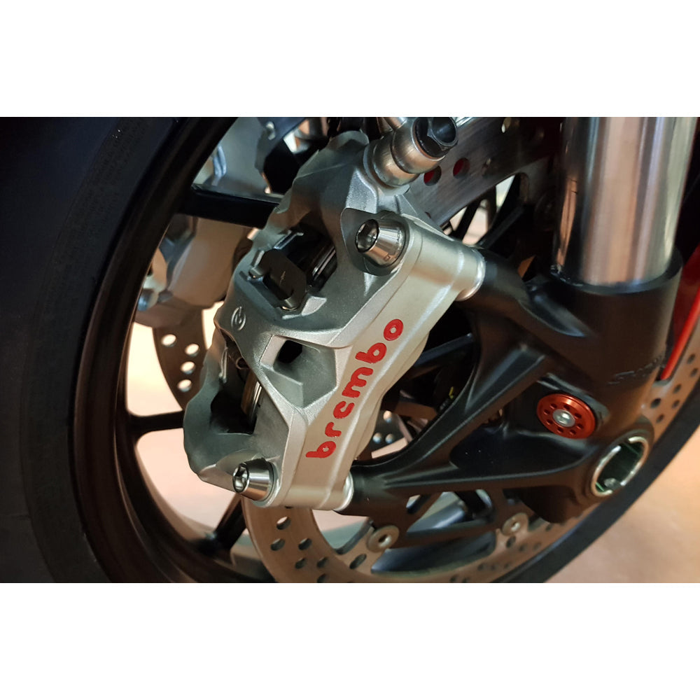 CNC Racing Screws Front Brake Caliper Set M10x1.25x55 (2 pcs) - Titanium - Shop name