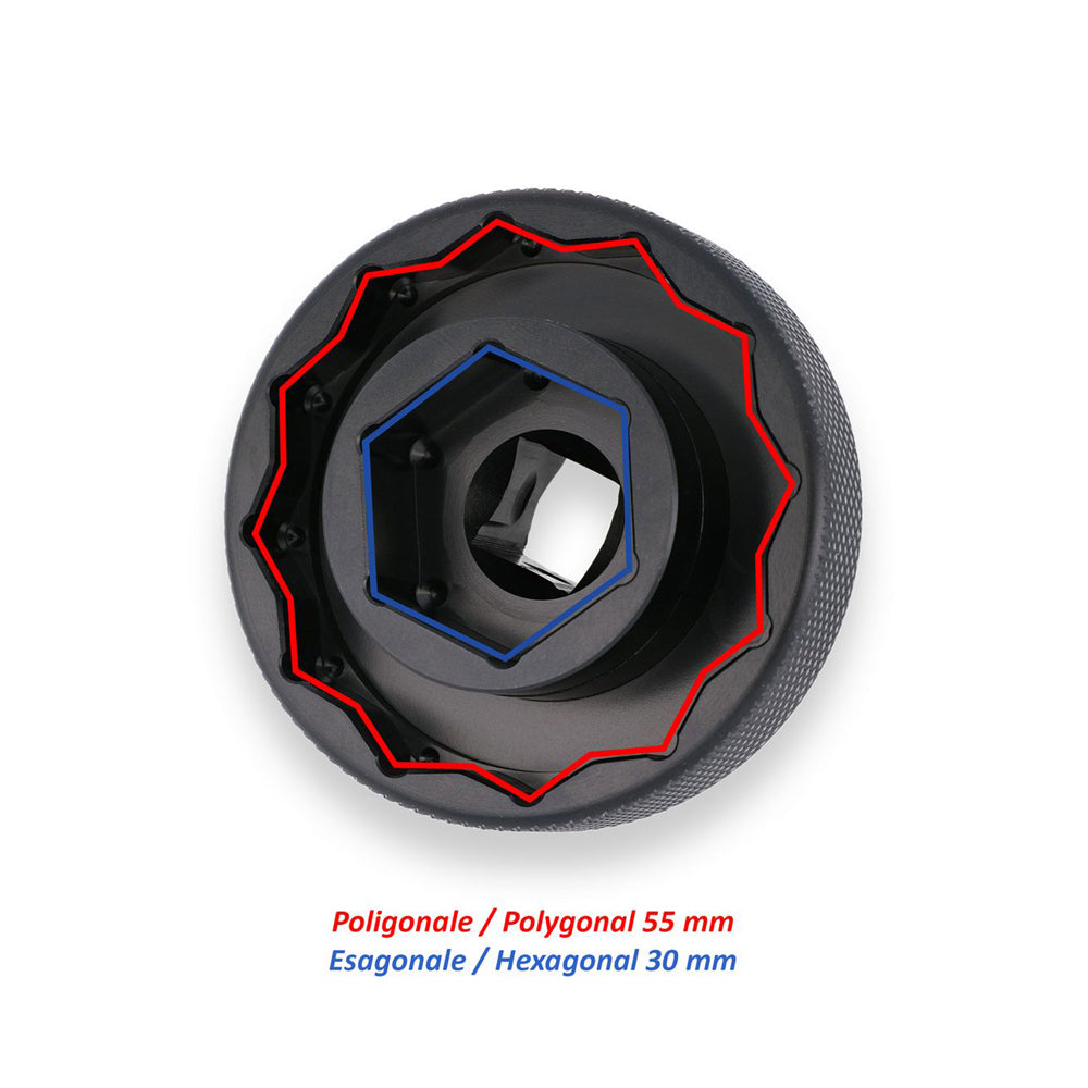 CNC Racing Socket Drive Tool for Front And Rear Wheel Nuts for Ducati - Shop name