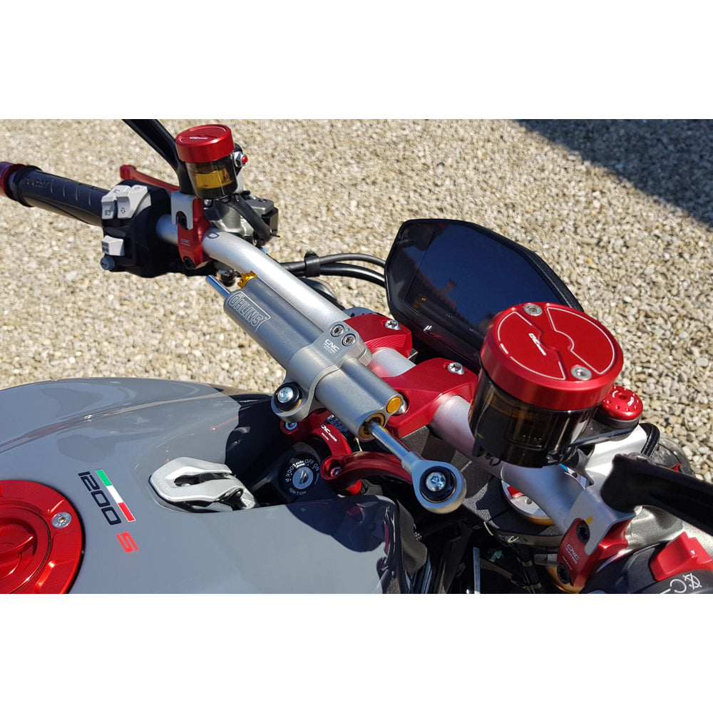 CNC Racing Steering Damper Kit - Handlebar Top Clamp for Ducati - Shop name