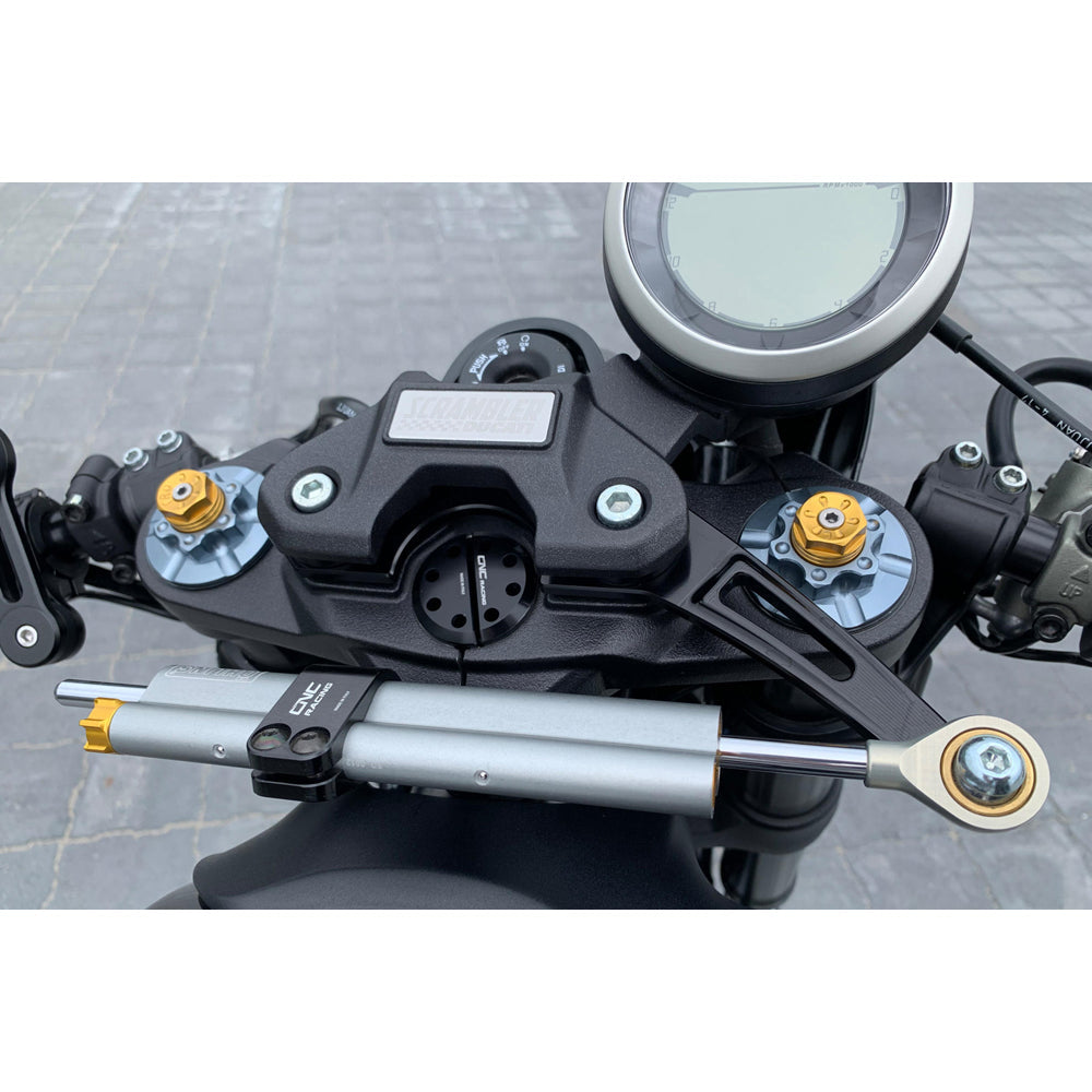 CNC Racing Steering Damper Kit for Ducati Scrambler - Shop name