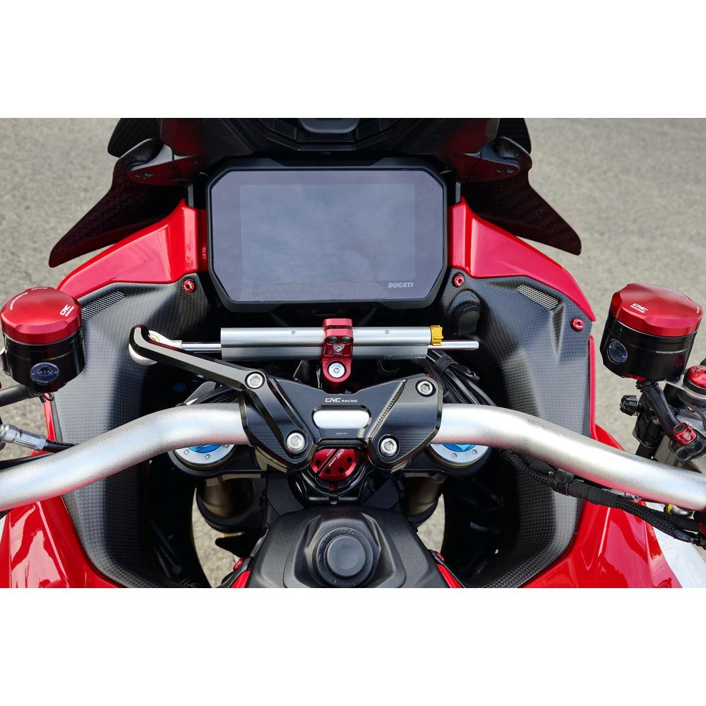 CNC Racing Steering Damper with Clamp Kit for Ducati Multistrada - Shop name