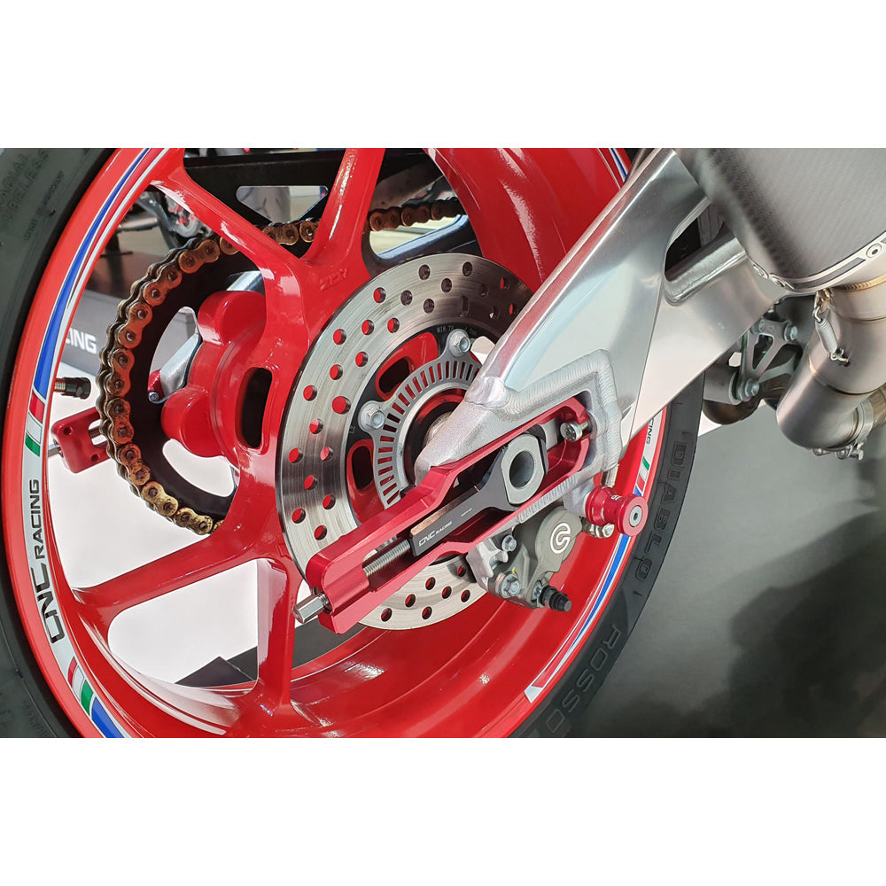 CNC Racing Swingarm Spools M6 - Shop name