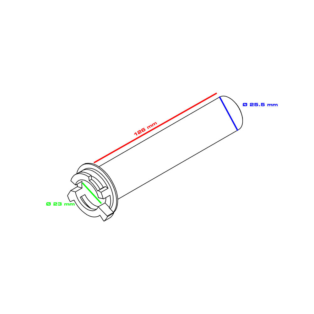 CNC Racing Throttle Control Tube RBW for Ducati Sport - Shop name