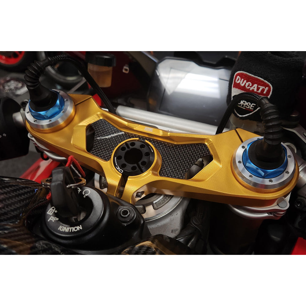 CNC Racing Triple Clamps Top Yoke Carbon Ducati Panigale V4 - Shop name