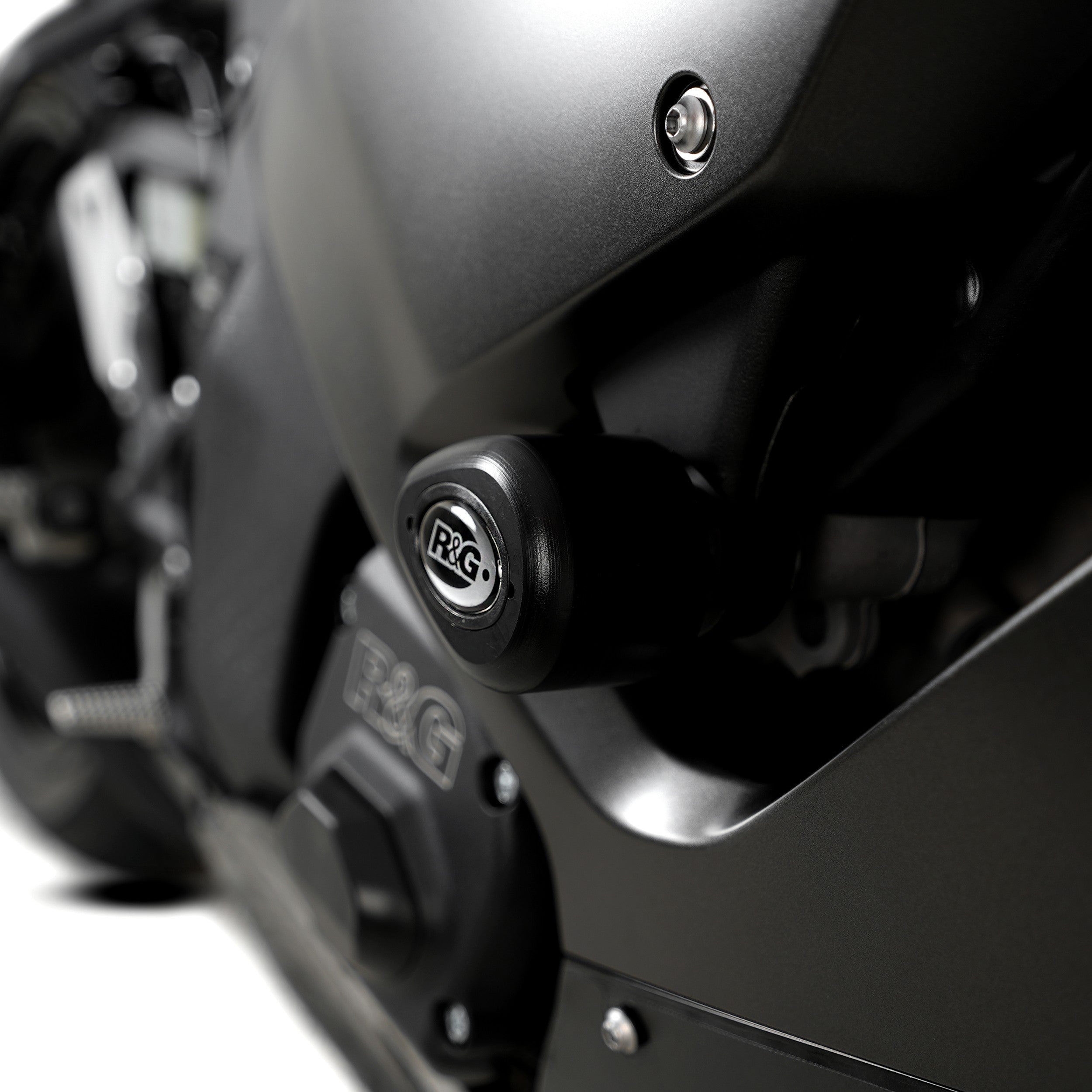 R&G Crash Protectors | Black | Kawasaki ZX-10RR 2021>Current & Kawasaki ZX-10R 2011>Current