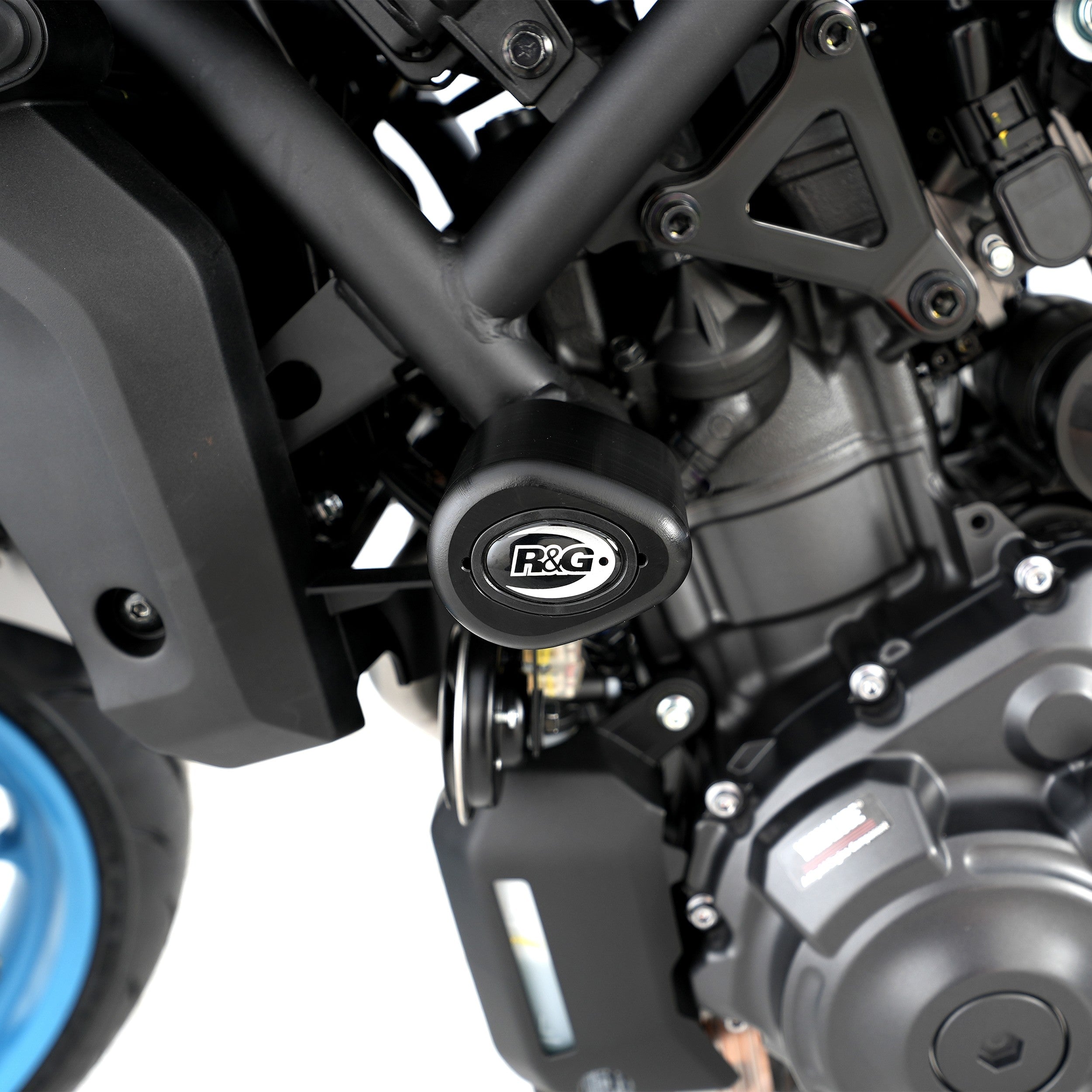 R&G Crash Protectors | Black | Yamaha XSR 700 2016>Current & Fantic Caballero 700 2023>Current & Yamaha Tracer 700 2016>2020 & Yamaha MT-07 2014>Current