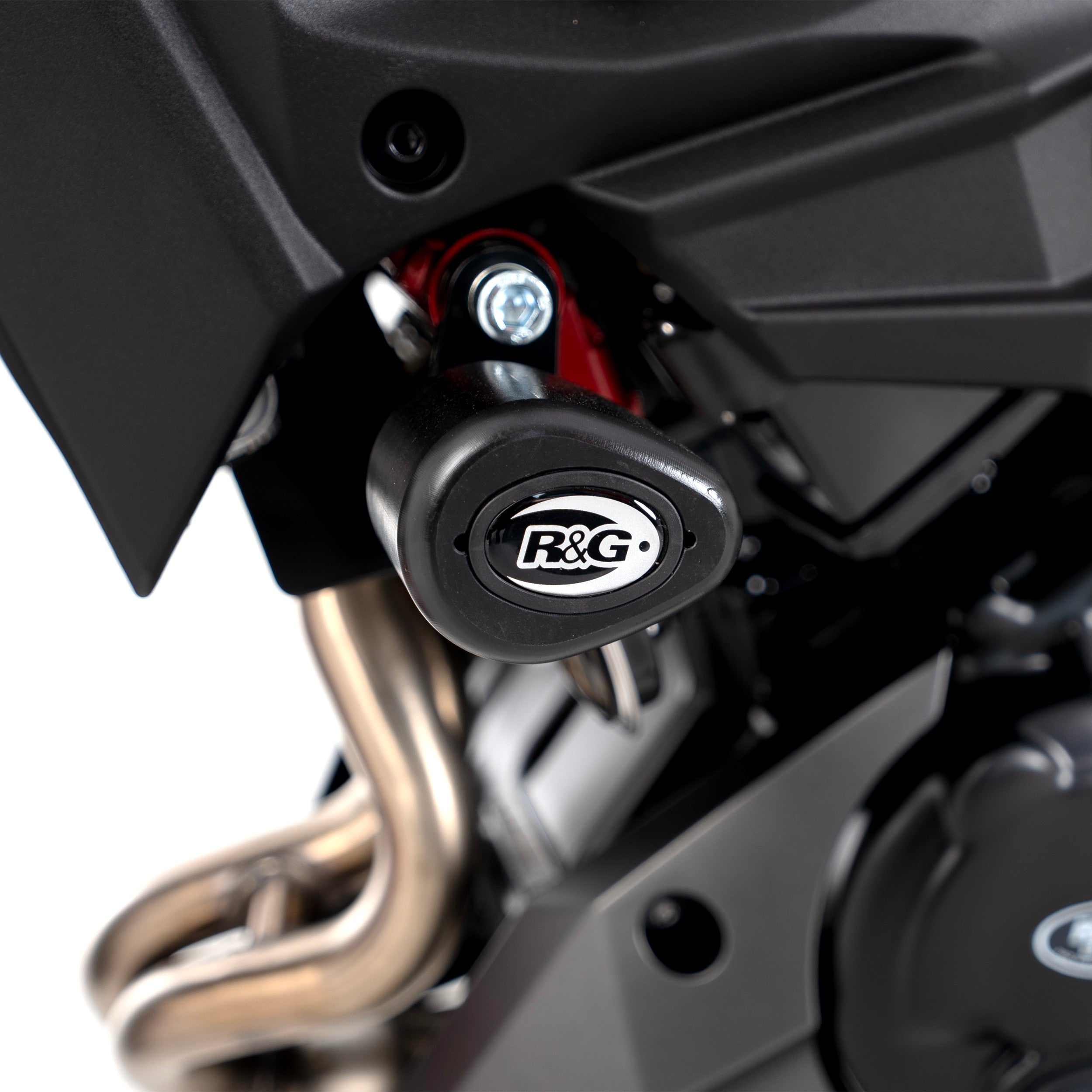 R&G Crash Protectors | White | Kawasaki Z 400 2019>2020 & Kawasaki Z 250 SL 2019 & Kawasaki Ninja 250 2018>2020 & Kawasaki Z 500 2024>Current & Kawasaki Ninja 500 2024>Current & Kawasaki Ninja 400 2018>Current
