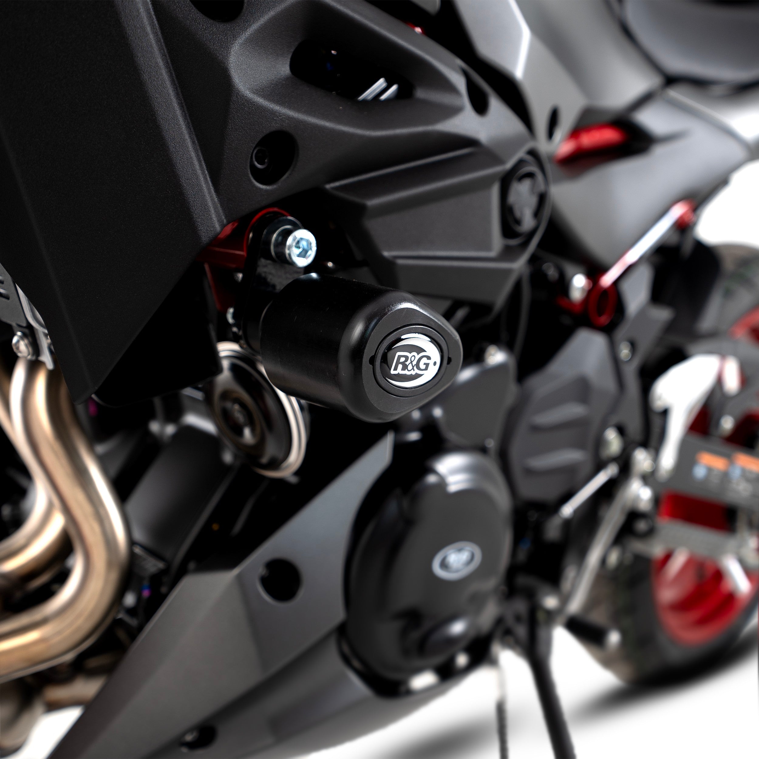 R&G Crash Protectors | Black | Kawasaki Z 400 2019>2020 & Kawasaki Z 250 SL 2019 & Kawasaki Ninja 250 2018>2020 & Kawasaki Z 500 2024>Current & Kawasaki Ninja 500 2024>Current & Kawasaki Ninja 400 2018>Current
