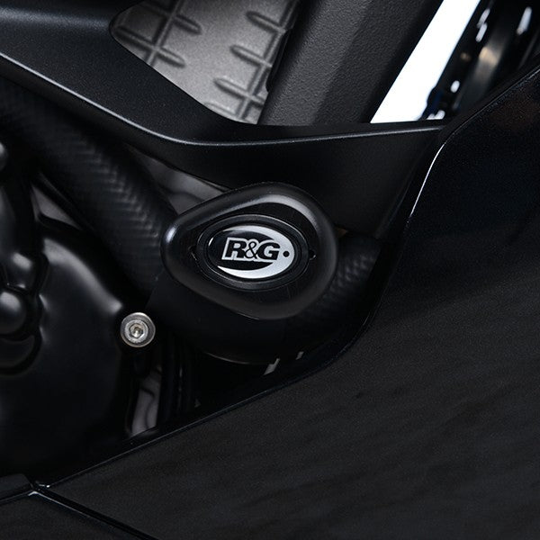 R&G Crash Protectors | Black | Kawasaki Ninja ZX6-R 2019>2021