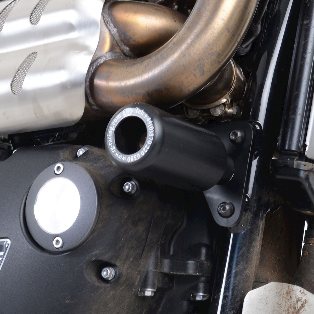 R&G Crash Protectors | Black | Triumph Scrambler 1200 XC 2019>2020 & Triumph Scrambler 1200 XE 2019>2020