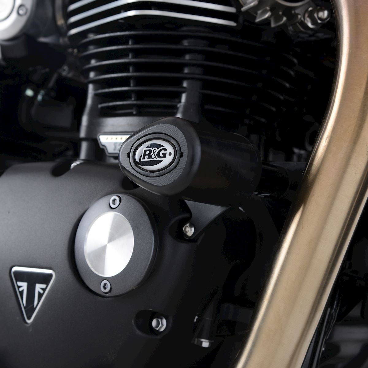 R&G Crash Protectors | Black | Triumph Speed Twin 1200 2019>2020 - Pyramid Motorcycle Accessories