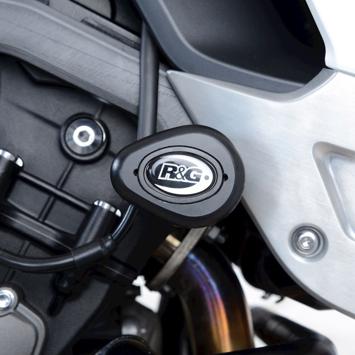 R&G Crash Protectors | Black | Triumph Tiger 900 / GT (PRO)'20- '23 / Rally (PRO) '20- & Tiger 850 Sport '21-