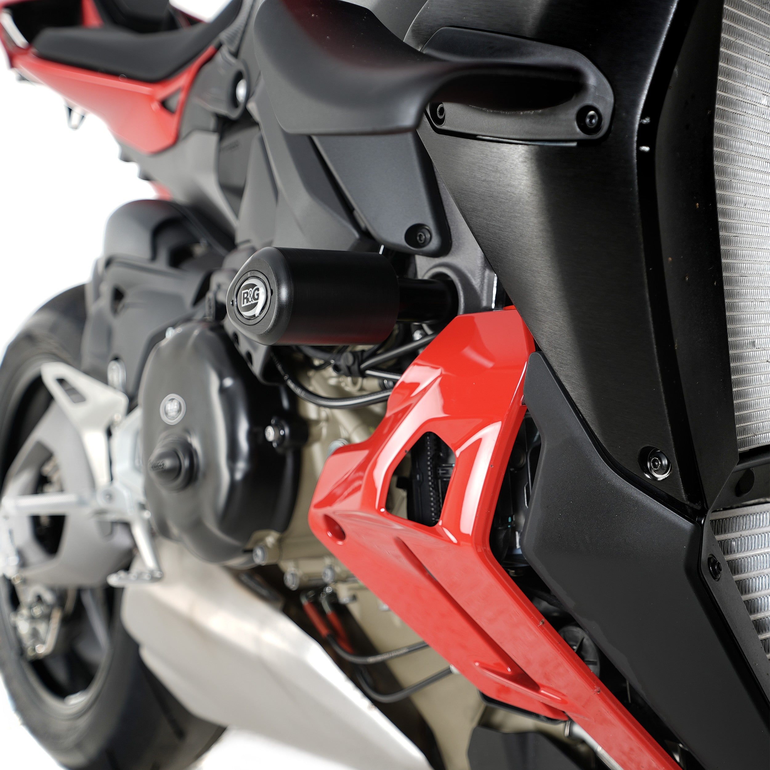R&G Crash Protectors | Black | Ducati Streetfighter V4 S 2020>Current & Ducati Streetfighter V4 2020>Current