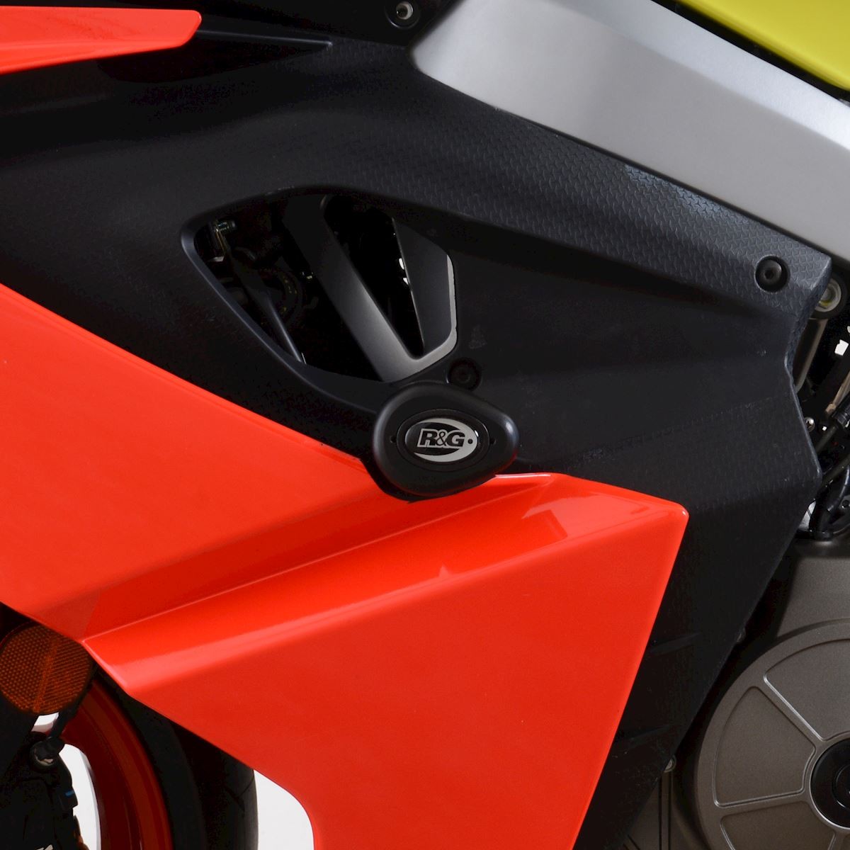 R&G Crash Protectors | Black | Aprilia RS 660 2021>Current & Aprilia RS 660 Factory 2022>Current