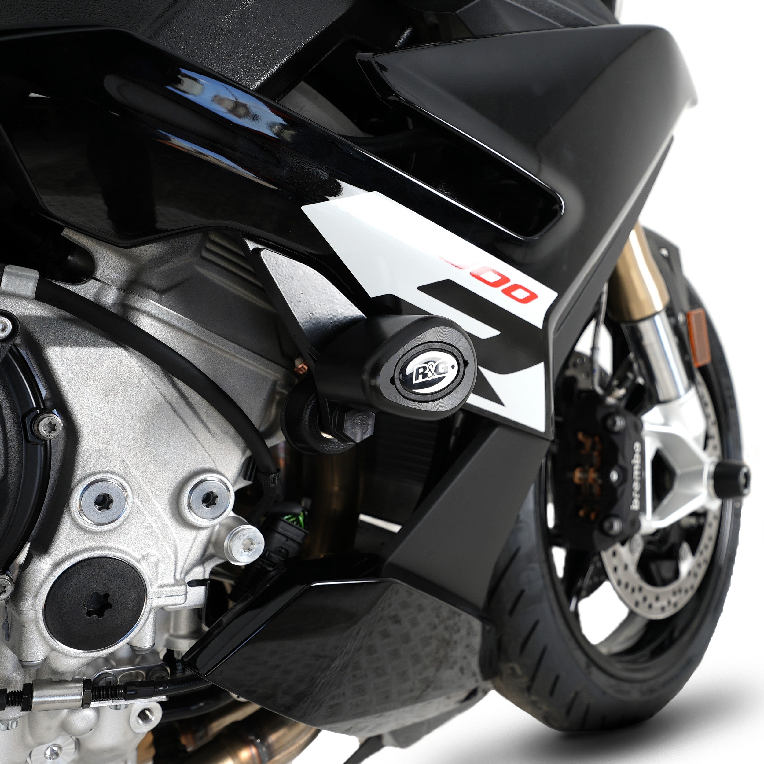 R&G Crash Protectors | Black | BMW S 1000 R 2021>Current & BMW M 1000 R 2025>Current - Pyramid Motorcycle Accessories