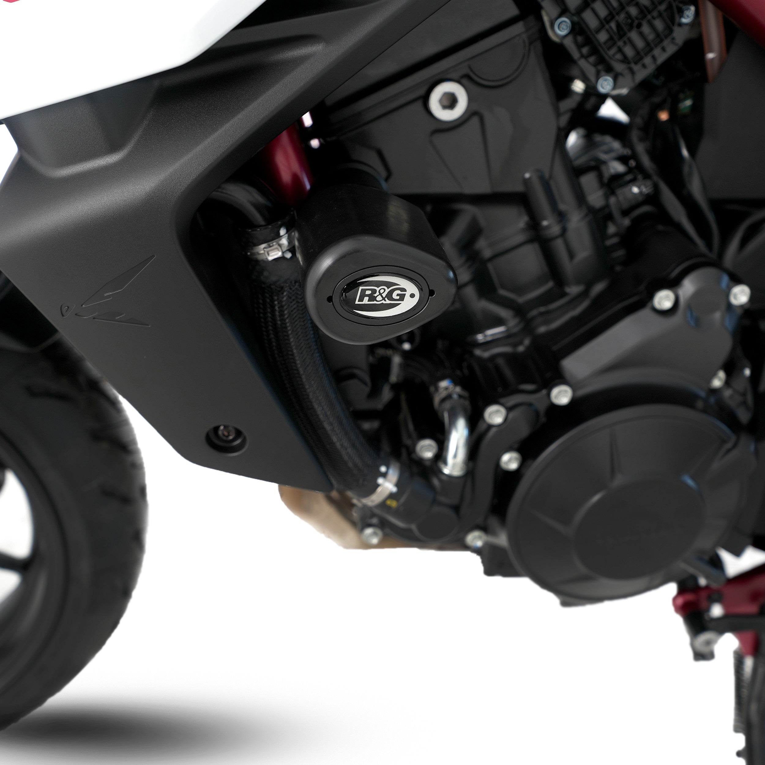 R&G Crash Protectors | Black | Honda CB750 Hornet 2023>Current - Pyramid Motorcycle Accessories