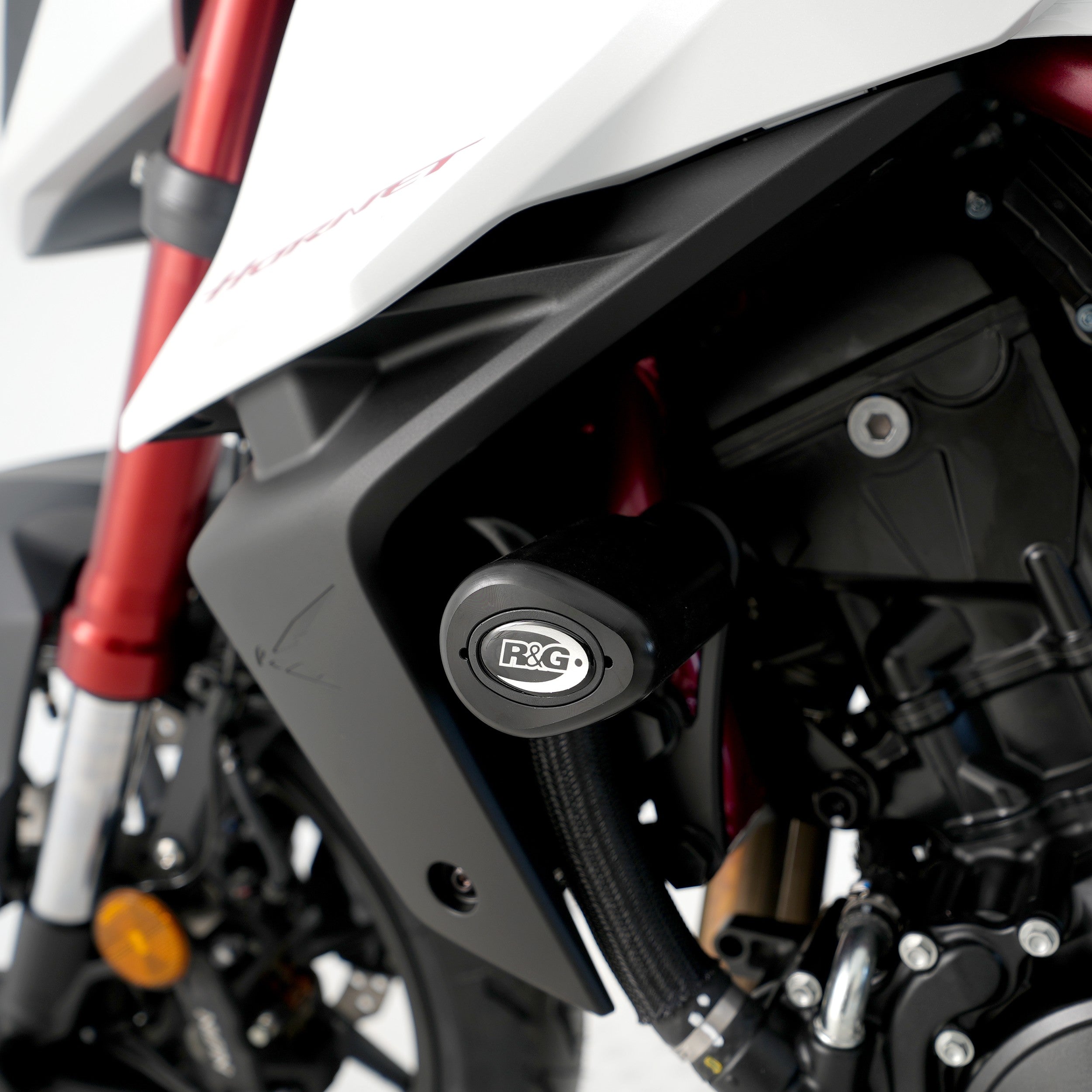 R&G Crash Protectors | Black | Honda CB750 Hornet 2023>Current - Pyramid Motorcycle Accessories