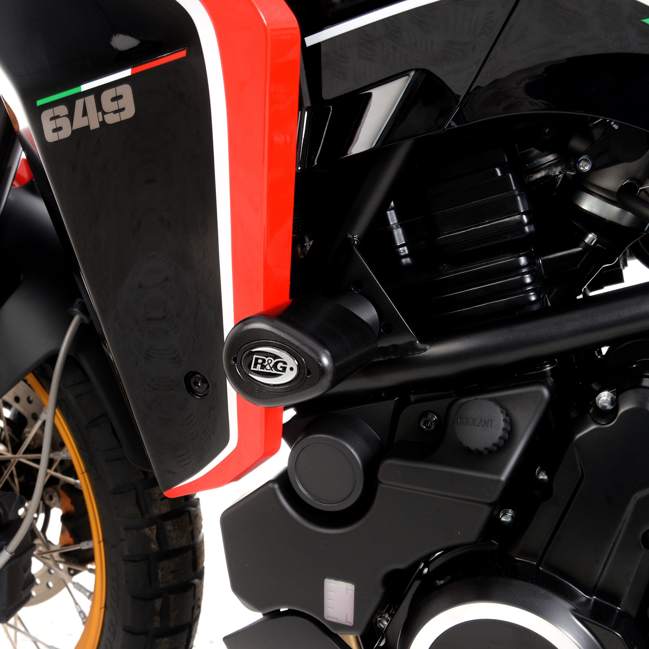 R&G Crash Protectors | Black | Moto Morini X-Cape 650 2021>Current - Pyramid Motorcycle Accessories