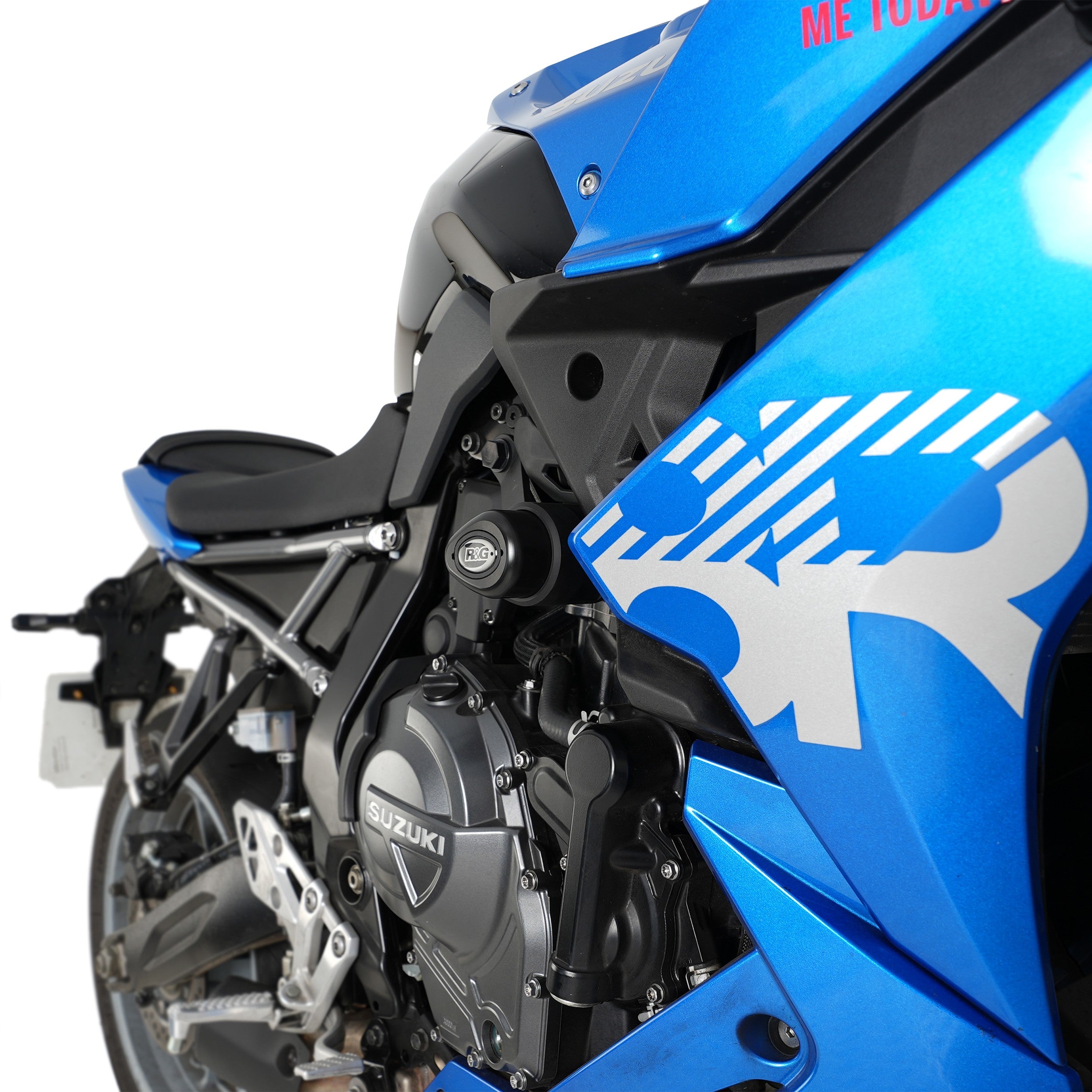 R&G Crash Protectors | Black | Suzuki GSX-8R 2024>Current - Pyramid Motorcycle Accessories
