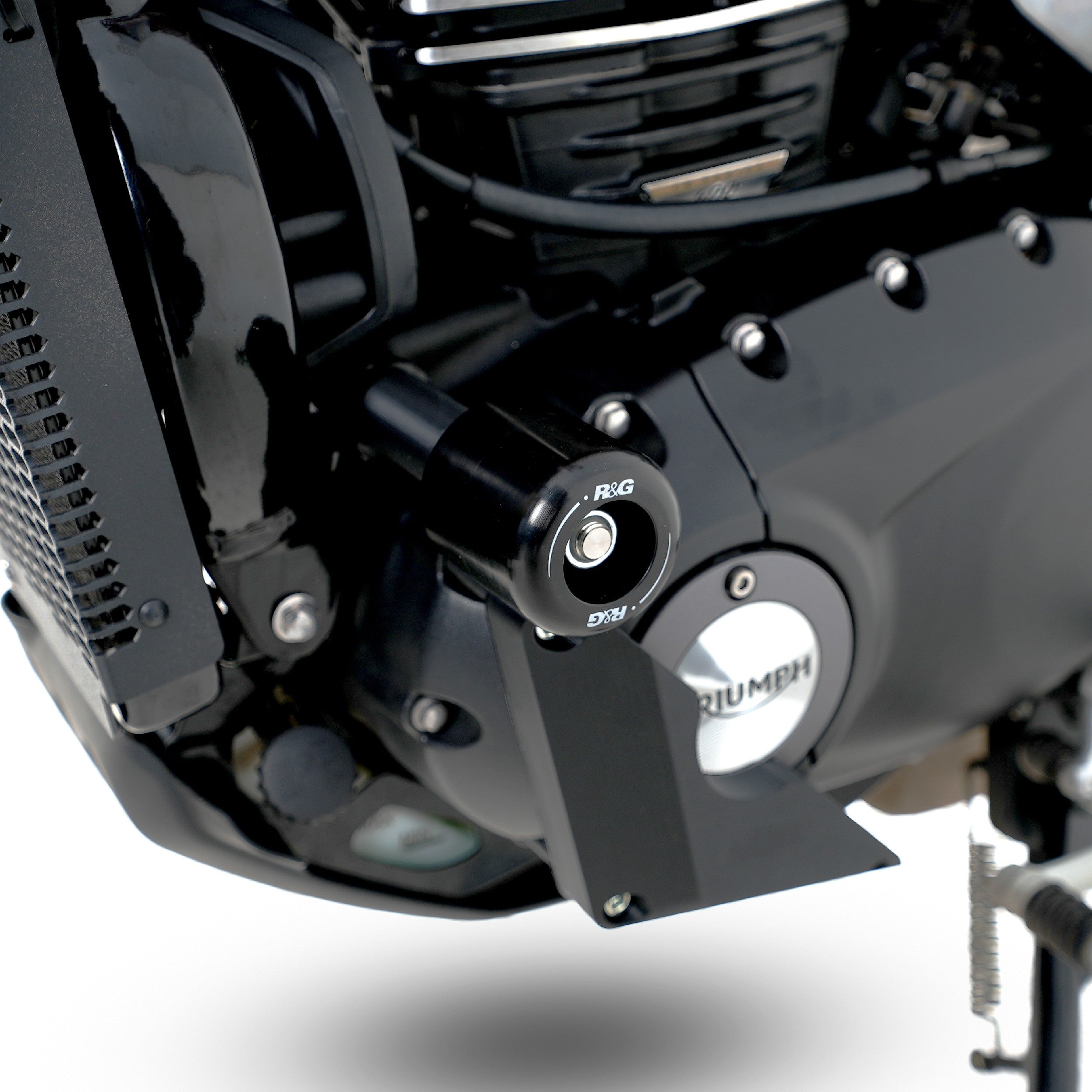 R&G Crash Protectors | Black | Triumph Thruxton 400 2026 & Triumph Scrambler 400 X 2024>Current & Triumph Speed 400 2024>Current