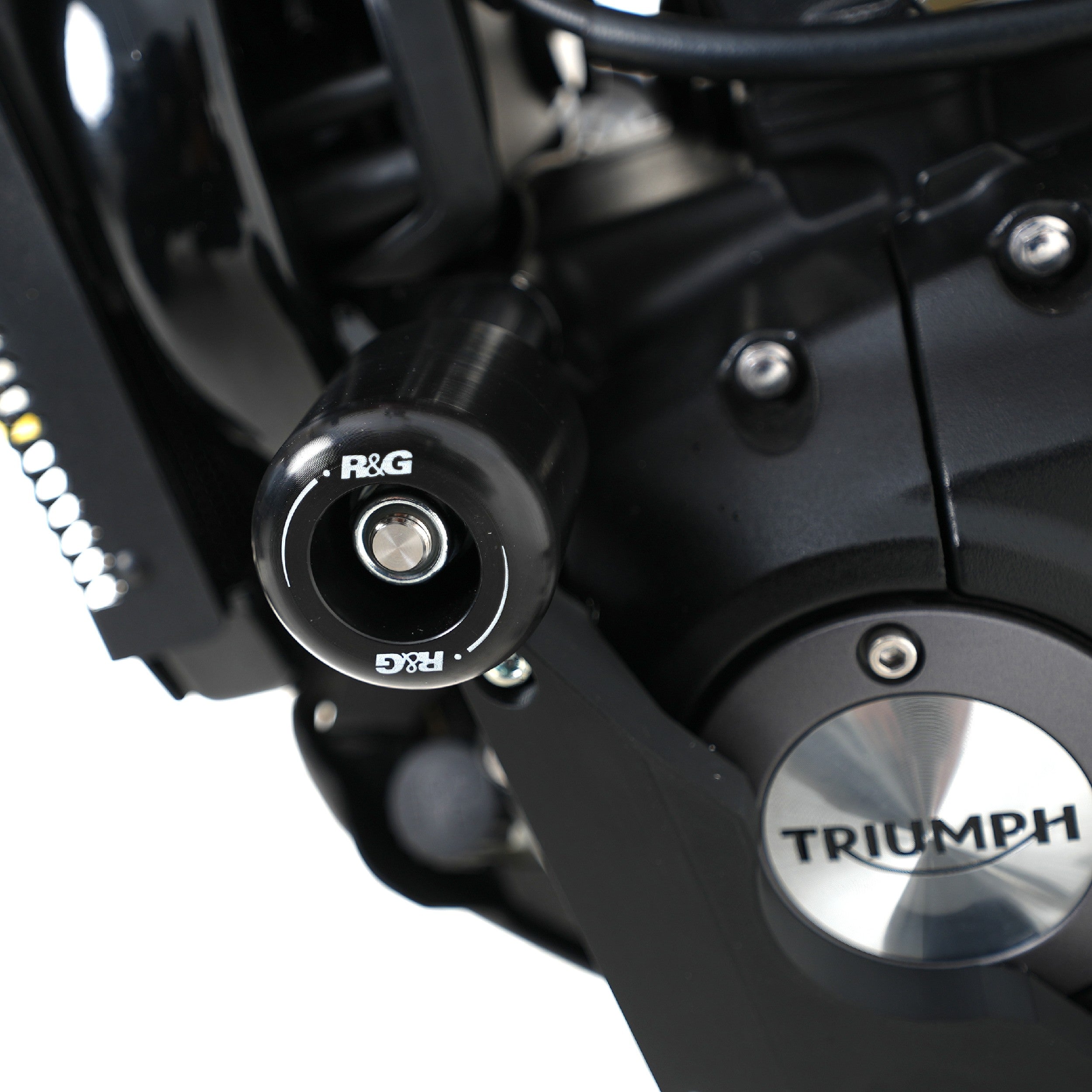 R&G Crash Protectors | Black | Triumph Thruxton 400 2026 & Triumph Scrambler 400 X 2024>Current & Triumph Speed 400 2024>Current