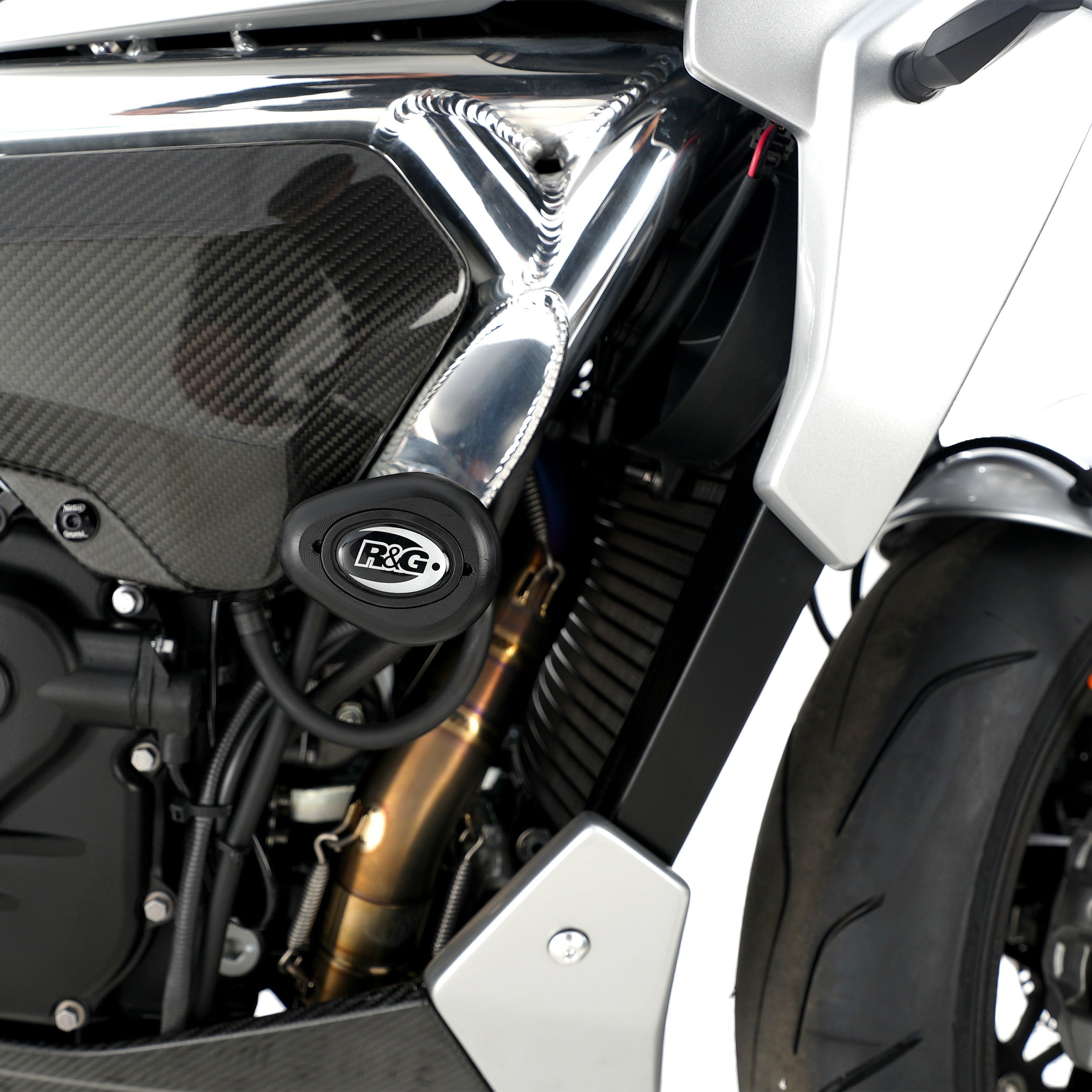 R&G Crash Protectors | Black | Norton V4 CR 2023>2024