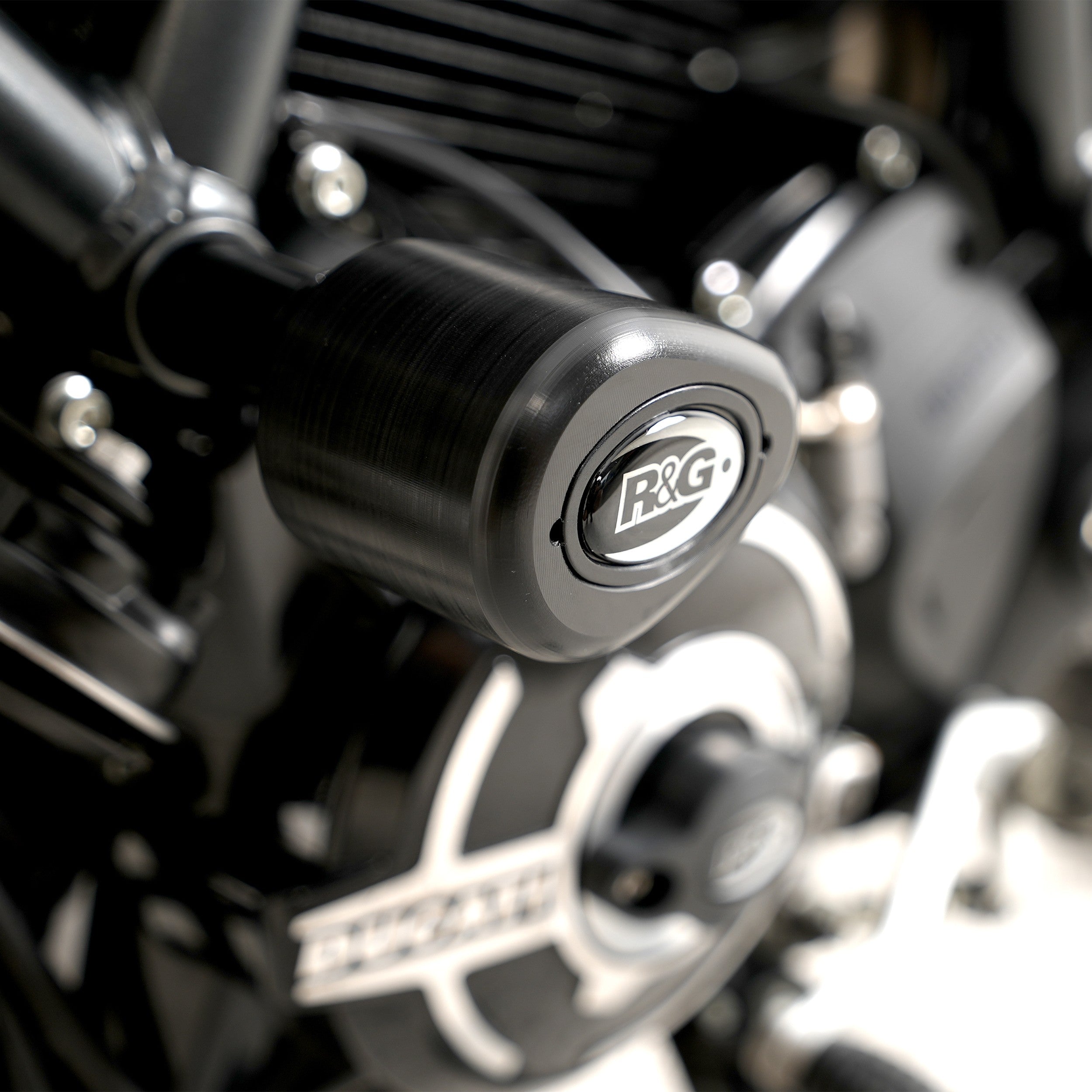 R&G Crash Protectors | Black | Ducati Scrambler 1100 Pro 2020>2025