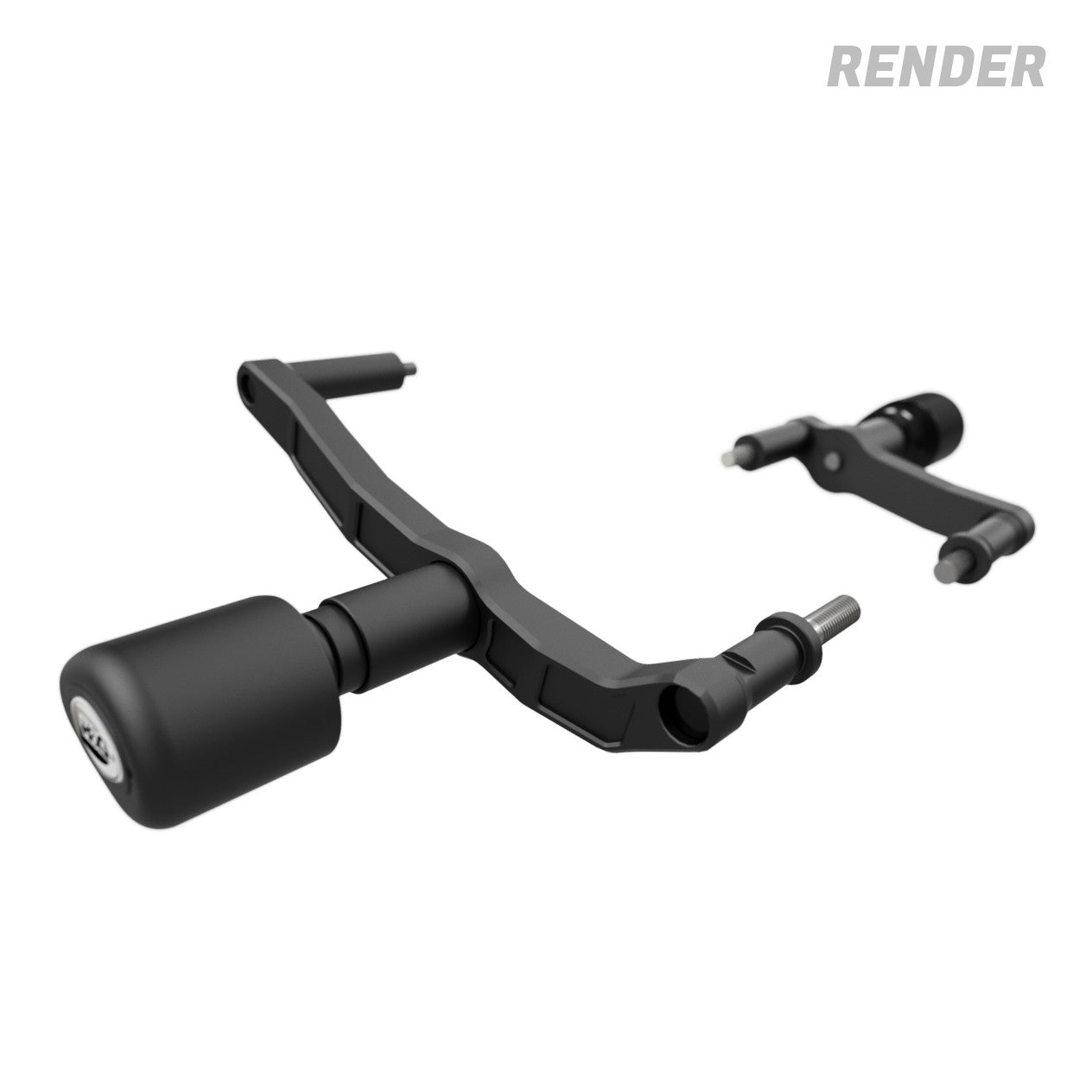 R&G Crash Protectors | Black | Ducati Multistrada V4 2021>Current & Ducati Multistrada V4 S 2021>Current & Ducati Multistrada V4 RS 2024>Current & Ducati Multistrada V4 Rally 2023>Current