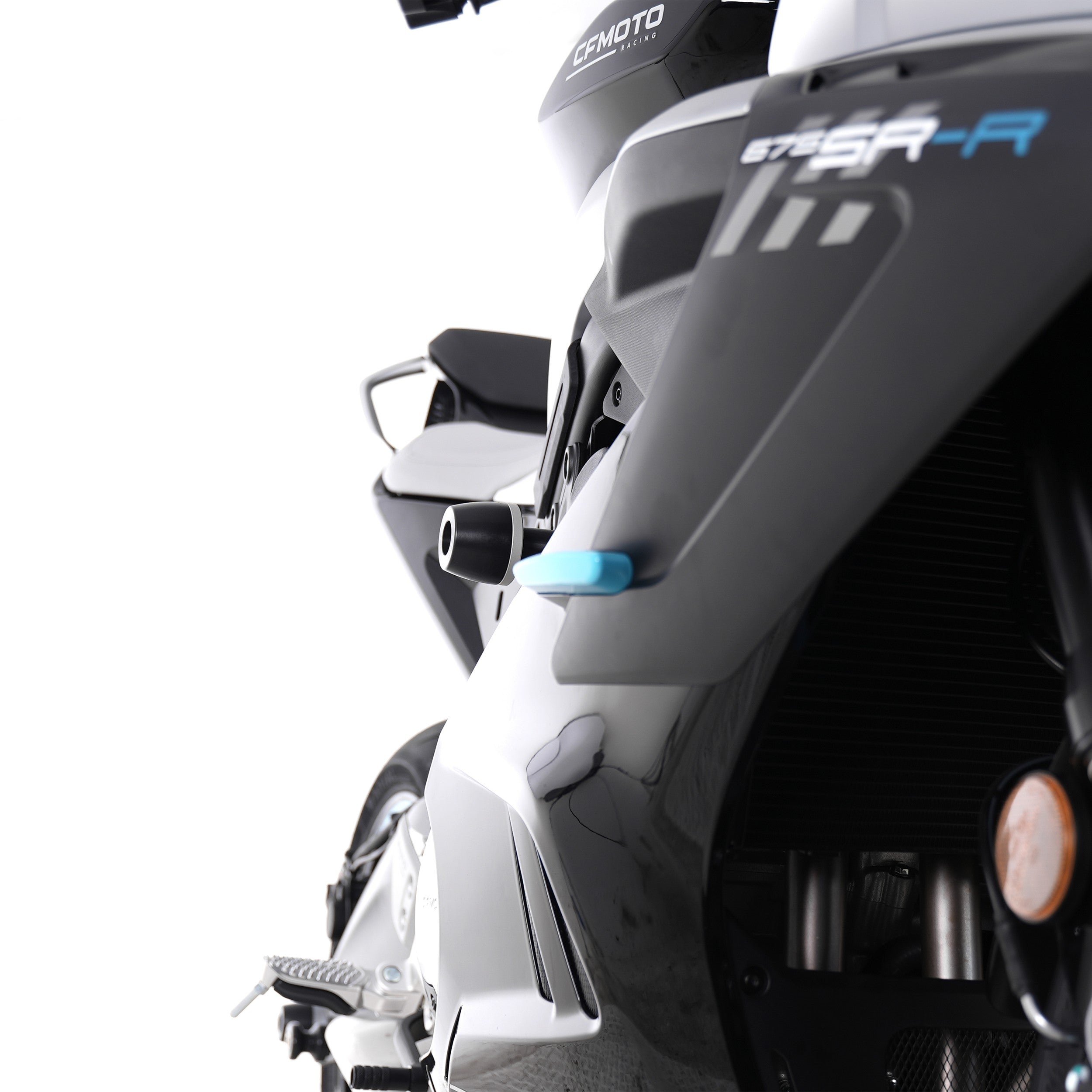 R&G Crash Protectors | Black | CFMoto 675NK 2025>Current & CFMoto 675SR-R 2025>Current & CFMoto 675SS 2025>Current - Pyramid Motorcycle Accessories